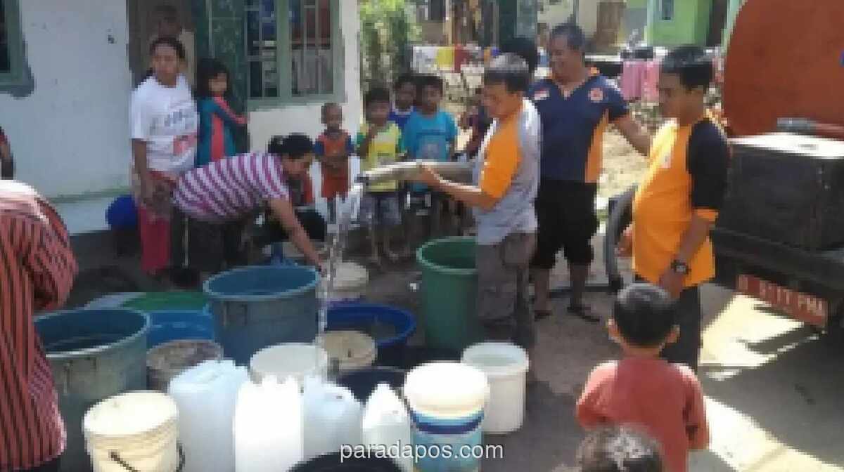 BPBD Lebak Catat 90 Desa di 23 Kecamatan Masuk Zona Rawan Krisis Air Bersih
