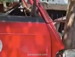 Angkot KWK Hilang Kendali di Tanjung Priok, Tewaskan Pengendara Sepeda Dayung Gerobak