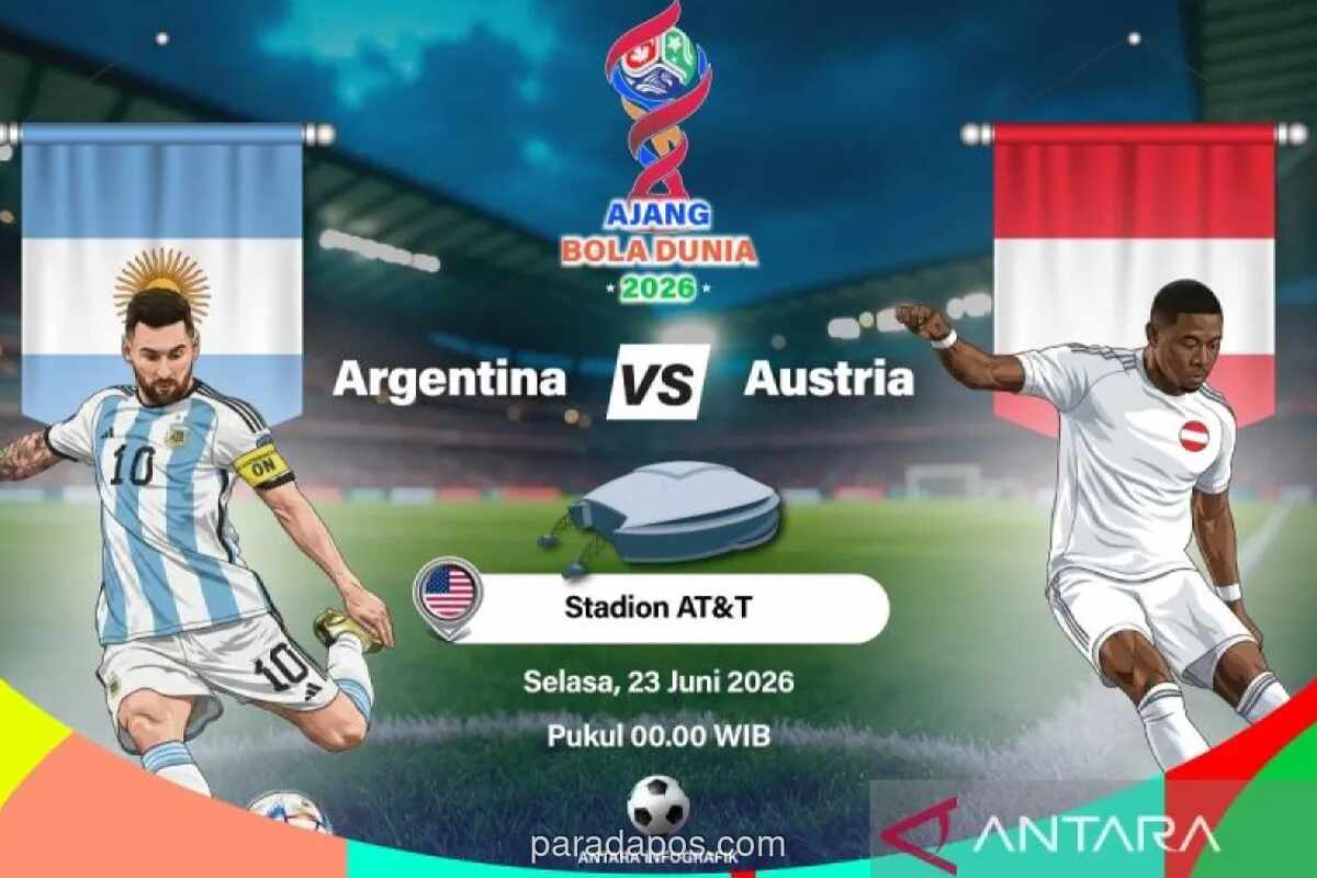 Argentina Siap Hadapi Austria di Laga Grup J Piala Dunia 2026, Messi Jadi Andalan