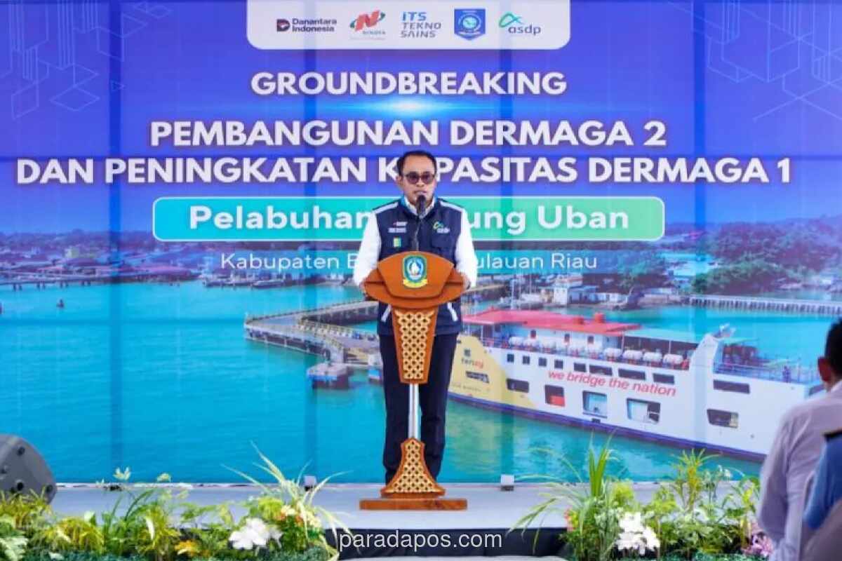 ASDP Kembangkan Pelabuhan Tanjung Uban Bintan, Target Rampung Akhir 2026
