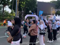 Ribuan Pendukung Padati Bundaran HI Semarakkan BTN Jakarta International Marathon 2026