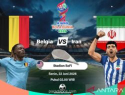 Tekanan Mental Warnai Duel Belgia vs Iran di Piala Dunia 2026