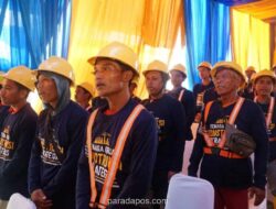 300 Tenaga Konstruksi Proyek Sekolah Rakyat di Lampung Jalani Sertifikasi Kompetensi Langsung di Lokasi