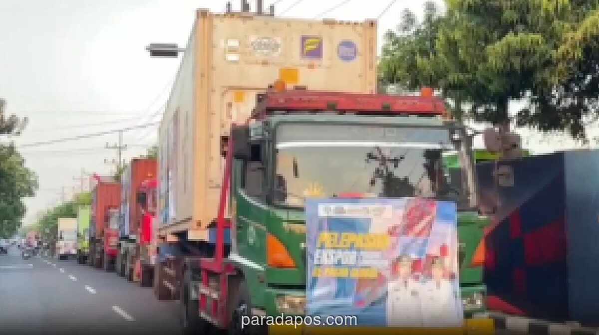 Pemerintah Lamongan Lepas Ekspor Ratusan Ton Produk UMKM ke Pasar Asia dan Amerika