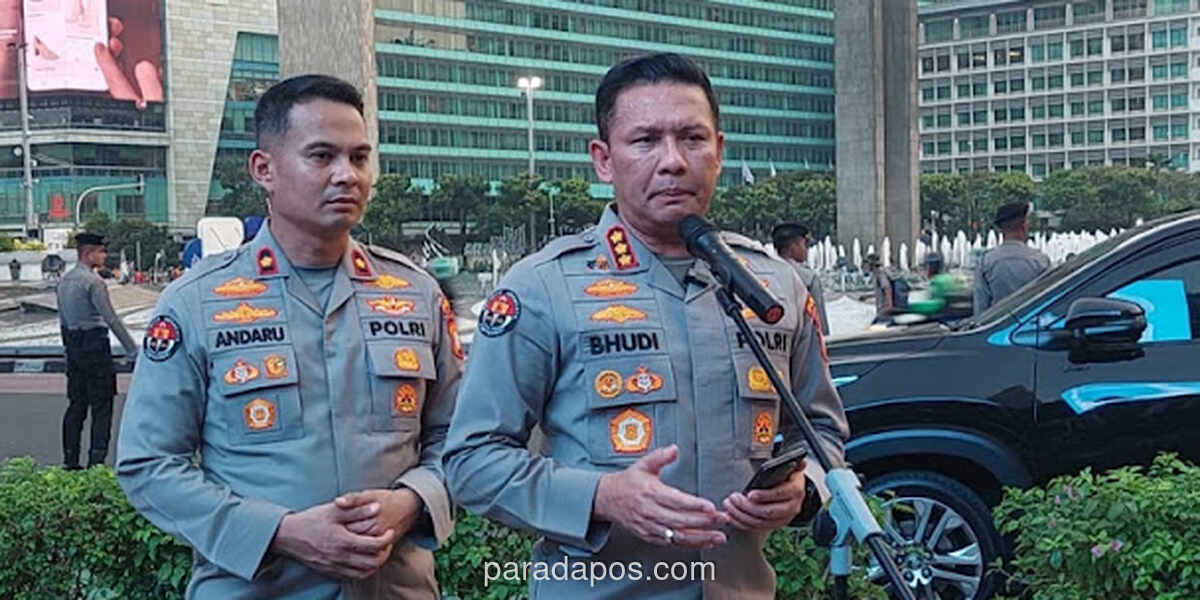 Polda Metro Bantah Sengaja Matikan CCTV di Bundaran HI Saat Demo Mahasiswa