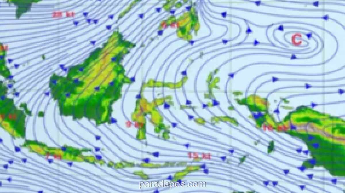 BMKG Peringatkan Hujan Sangat Lebat di Sumut, Kalteng, dan Sulbar pada Minggu, 7 Juni 2026