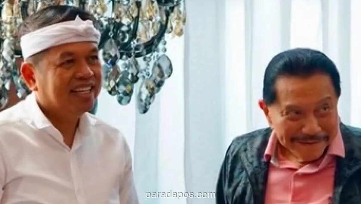 Dedi Mulyadi Bertemu Hendropriyono, Bahas Revitalisasi Pewayangan