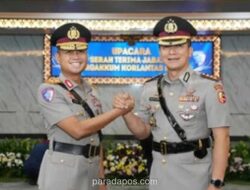 Brigjen Faizal Serahkan Jabatan Dirgakkum Korlantas ke Kombes Made Agus, Kakorlantas Tekankan Penegakan Hukum Humanis dan Optimalisasi ETLE