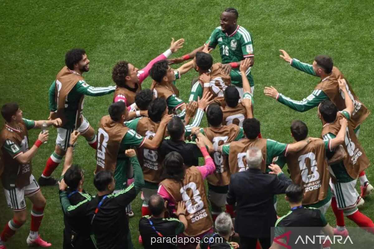 Meksiko Kalahkan Afrika Selatan 2-0 di Laga Perdana Grup A Piala Dunia 2026 yang Diwarnai Tiga Kartu Merah