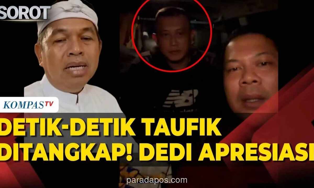 Polda Jabar Amankan Taufik Hidayat di Majalaya, Gubernur Apresiasi Kerja Cepat Polisi