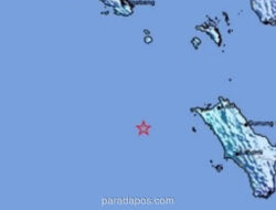 Gempa M 4,1 Guncang Nias Barat, BMKG Sebut Dipicu Aktivitas Megathrust