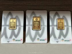 Harga Emas Antam Naik Tipis, Buyback Justru Melonjak Rp14.000 per Gram