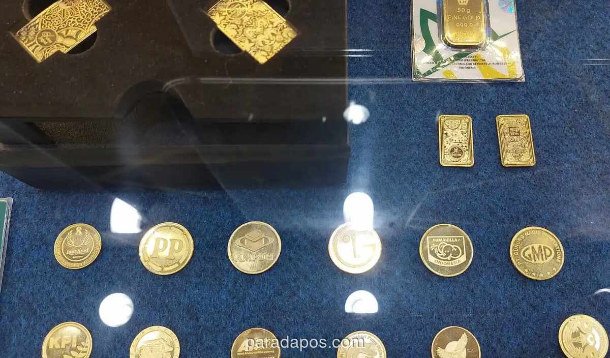 Harga Emas Batangan di Pegadaian Stabil, Antam Bertahan di Rp2,9 Juta per Gram