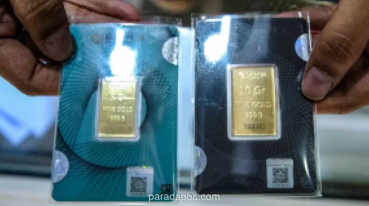 Harga Emas Batangan di Pegadaian Turun, Cek Rincian Terbaru Hari Ini