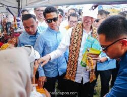 Jokowi Akhiri Blusukan di Lampung, Sambangi Pasar dan Reuni dengan Teman Kuliah
