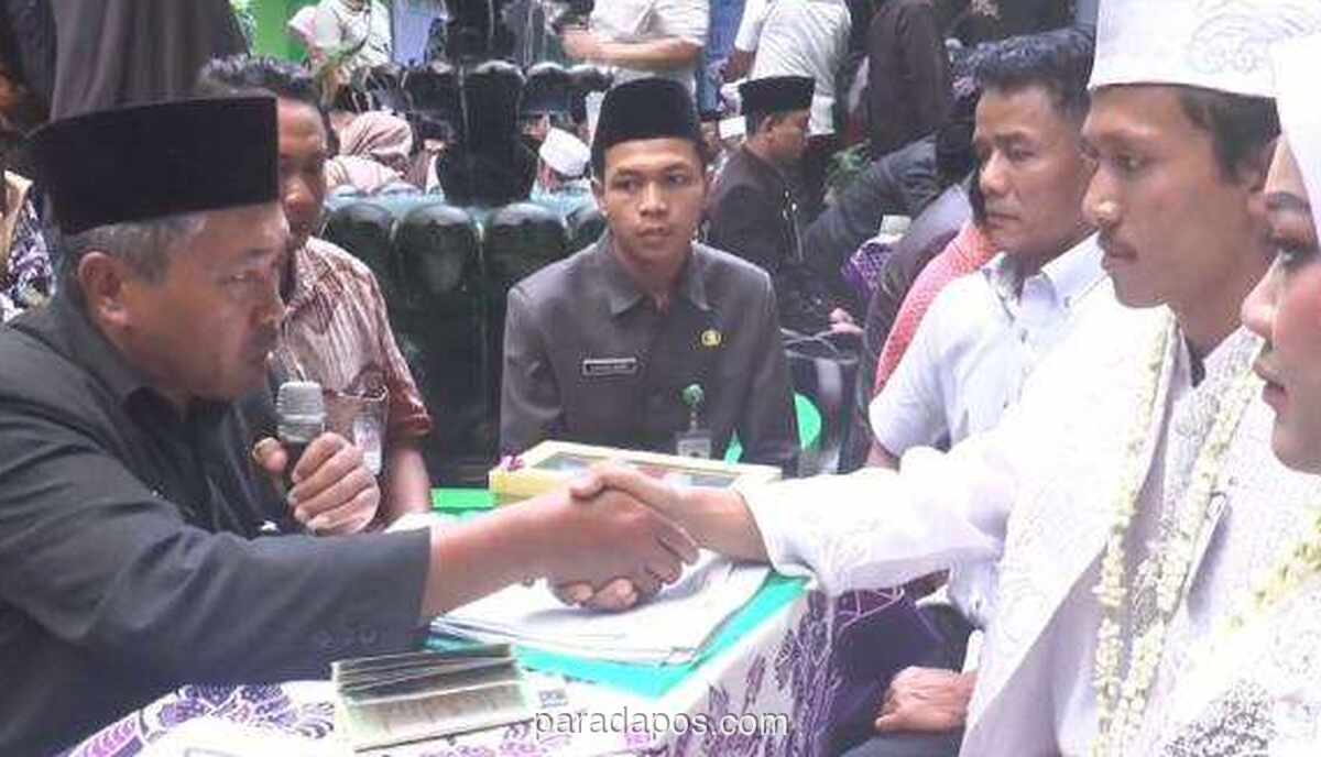 Menteri Agama Hadiri Nikah Massal Gratis 20 Pasangan di Pemalang, Peserta Dapat Mahar hingga Modal Usaha