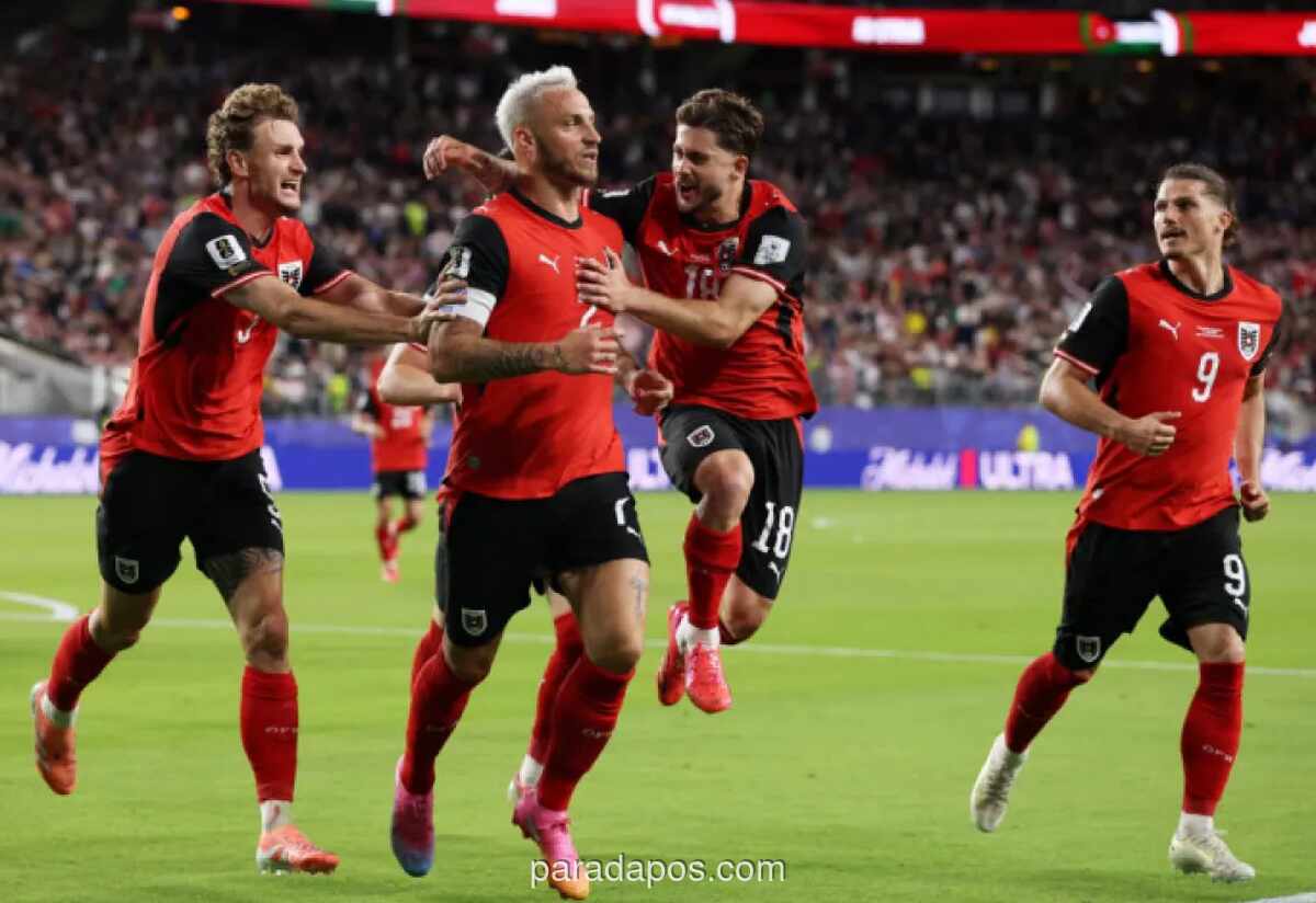Austria dan Aljazair Sama Kuat 3-3, Keduanya Lolos ke Babak 32 Besar Piala Dunia 2026
