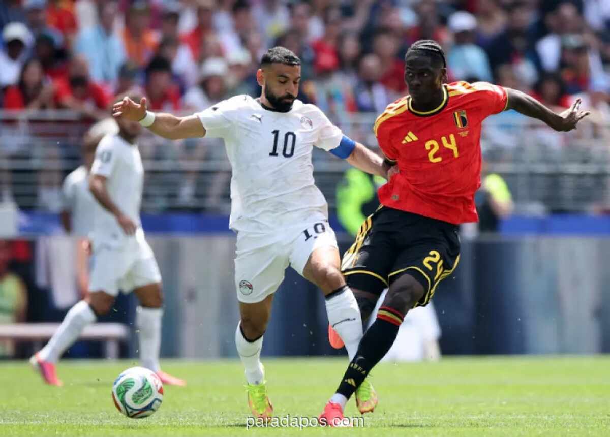 Mesir Unggul 1-0 atas Belgia di Babak Pertama Piala Dunia 2026, Gol Emam Ashour Jadi Pembeda