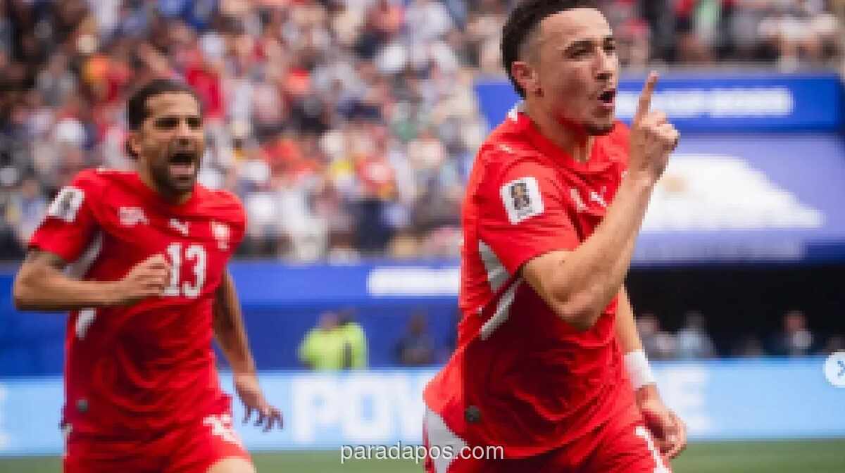 Swiss Hancurkan Bosnia 4-1, Raih Kemenangan Perdana di Piala Dunia 2026