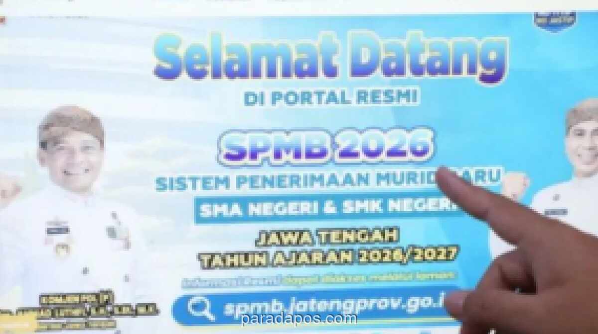 Hasil SPMB SMA dan SMK Negeri se-Jawa Tengah 2026 Diumumkan, Akses Hanya melalui Laman Resmi