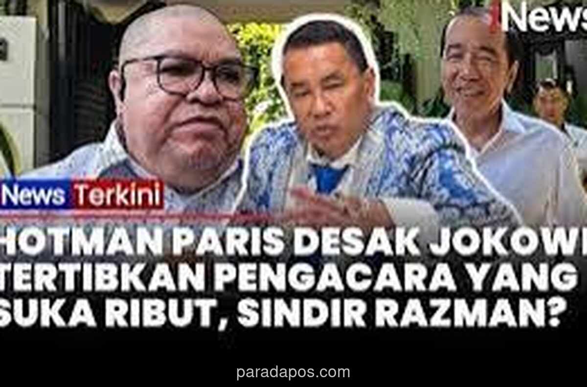 Hotman Paris Desak Jokowi Tertibkan Pengacara yang Bukan Kuasa Hukum Ramai Berkomentar soal Kasus Ijazah