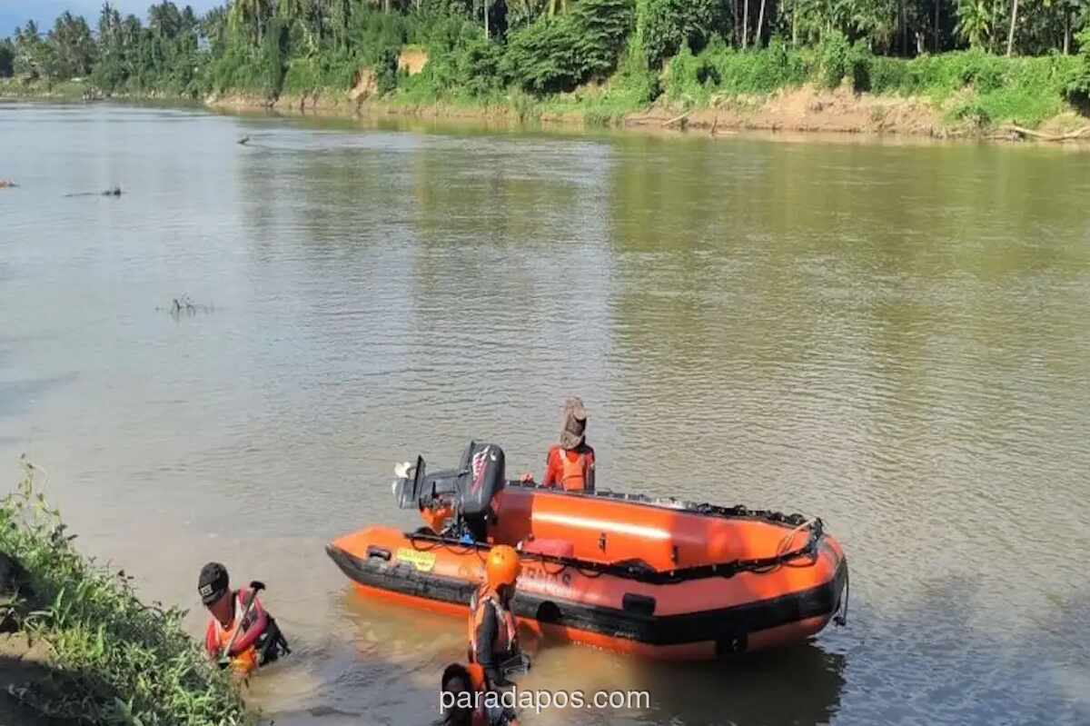 Dua Bocah Hilang Terseret Arus Sungai Mapili, Tim SAR Lanjutkan Pencarian Besok