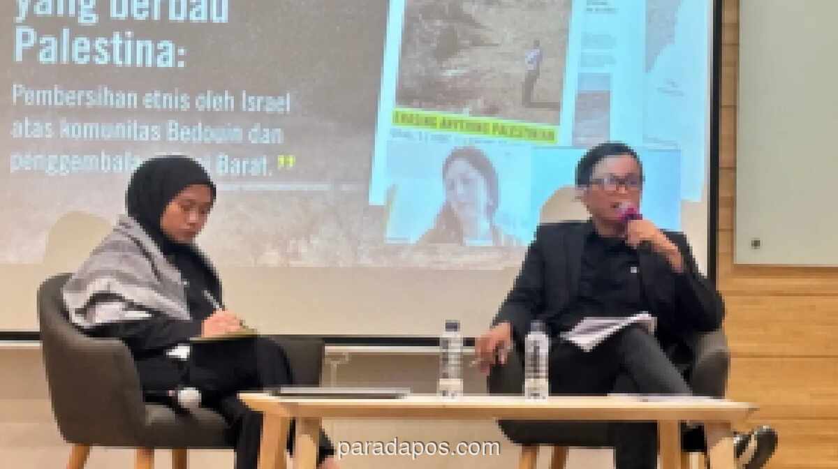 Amnesty Desak Indonesia Ambil Langkah Tegas soal Dugaan Pembersihan Etnis di Tepi Barat