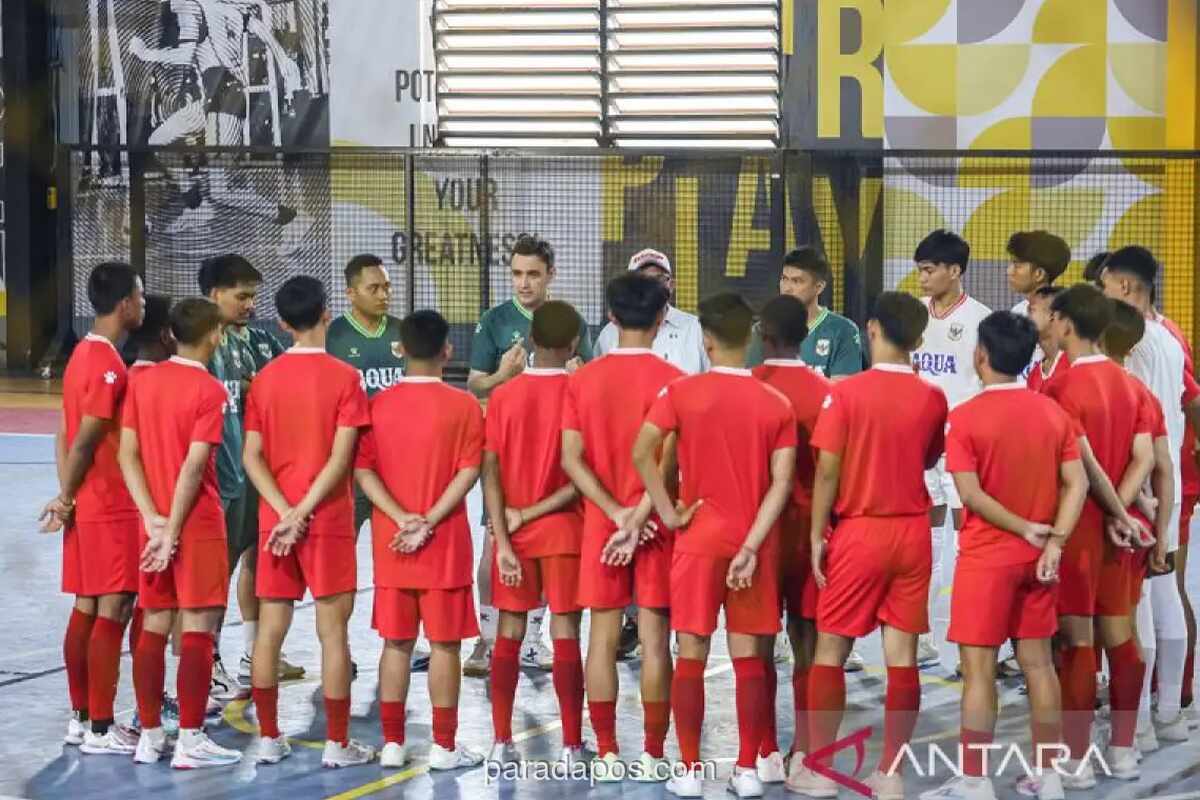 Timnas Futsal U17 Indonesia Dibantai Spanyol 0-4 di VI Nations Tournament