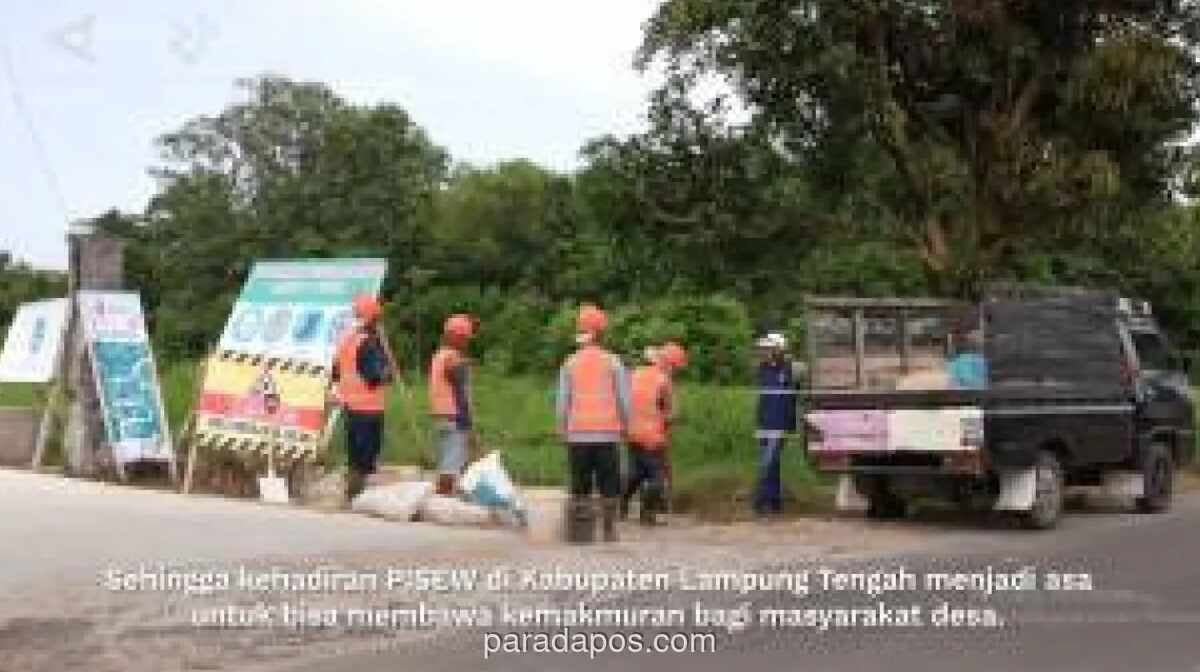 Program PISEW Bangun Infrastruktur Desa, Tekan Biaya Produksi Petani dan Kurangi Kesenjangan Ekonomi