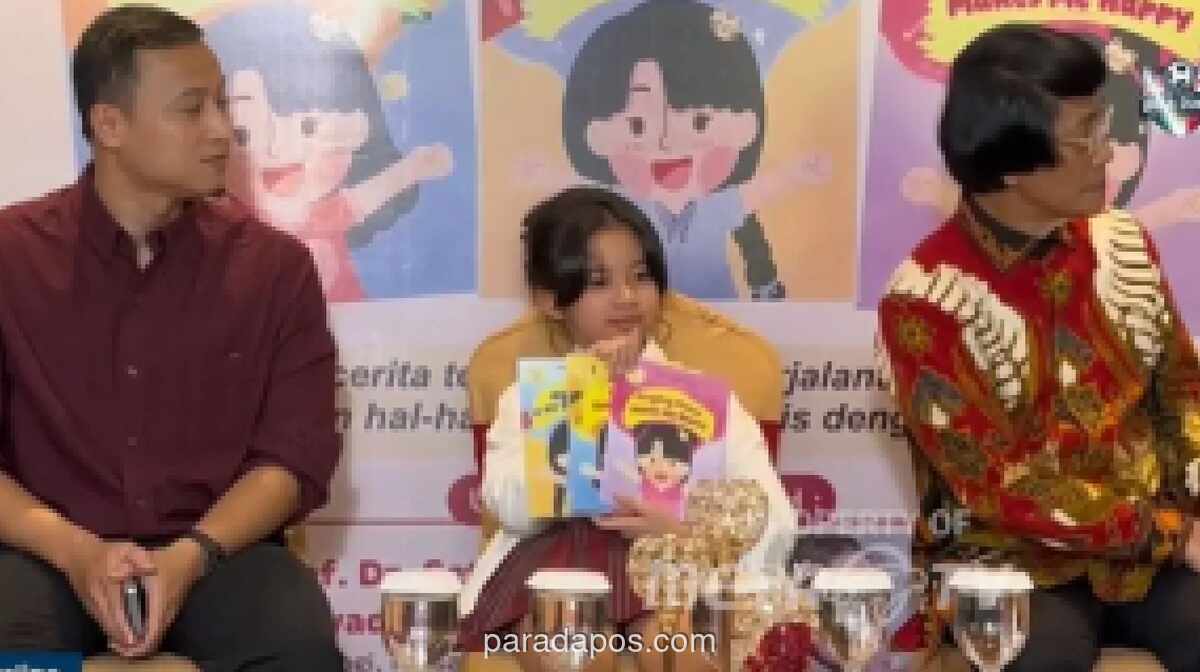 Siswi SD di Indonesia, Putri Alya Sidik (9), Luncurkan Tiga Buku Berbahasa Inggris Sekaligus