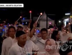 Pawai Obor Festival Muharram di Jaksel Gunakan Lampu Elektrik Gantikan Api Konvensional