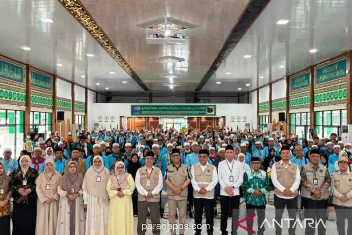 359 Jamaah Haji Kloter 17 Debarkasi Banjarmasin Tiba di Tanah Air