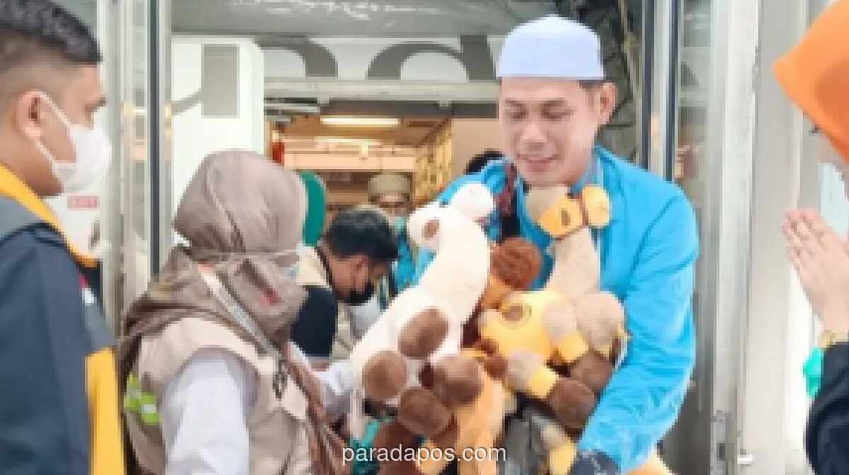 356 Jemaah Haji Kloter 08 Debarkasi Banjarmasin Tiba di Tanah Air