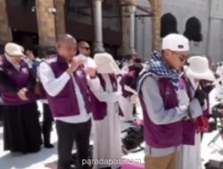 Jemaah Haji Patuna Travel Laksanakan Tawaf Wada di Masjidil Haram dengan Penuh Haru