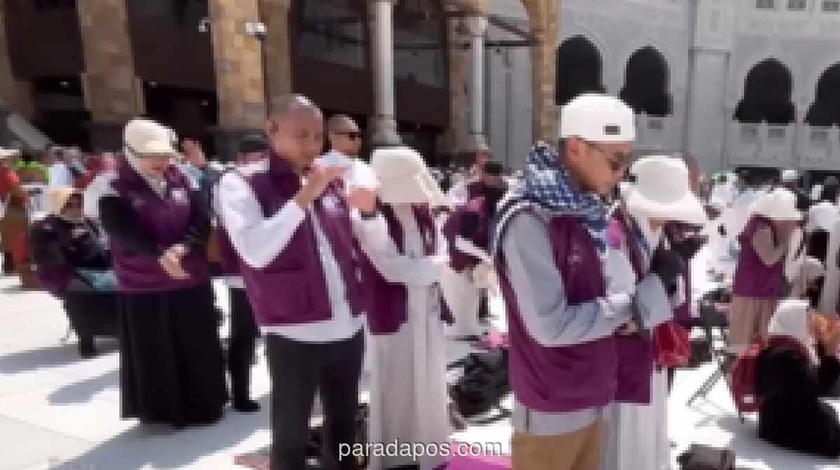Jemaah Haji Patuna Travel Laksanakan Tawaf Wada di Masjidil Haram dengan Penuh Haru