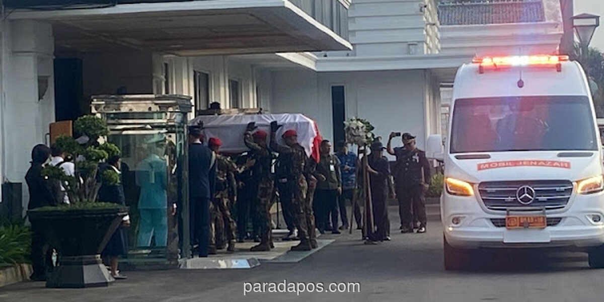 Jenazah Ryamizard Ryacudu Tiba di Kemhan, Akan Dimakamkan Secara Militer di Kalibata Hari Ini