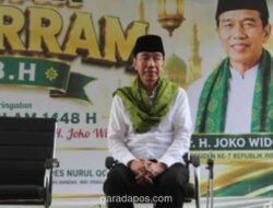 Jokowi Kunjungi Ponpes di Lampung, Tegaskan Diri Masih Orang Kampung