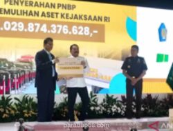 Kejaksaan Agung Serahkan Rp1,03 Triliun Hasil Pemulihan Aset ke Kemenkeu