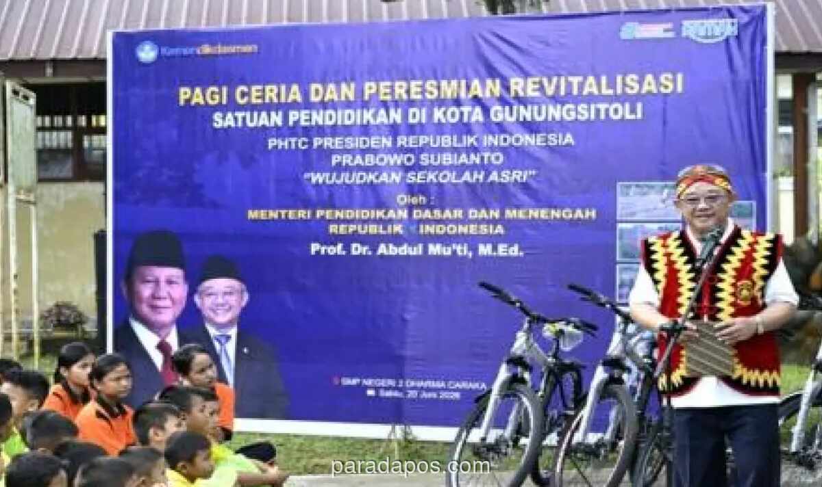 Kemendikdasmen Gelontorkan Rp14,23 Miliar untuk Revitalisasi 18 Sekolah di Kepulauan Nias