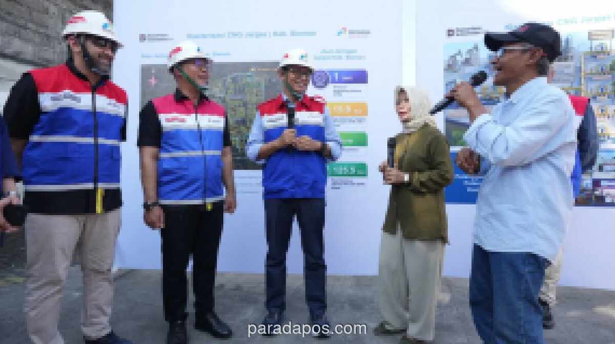 Wamen ESDM Tinjau Proyek Percontohan Jaringan Gas CNG di Sleman
