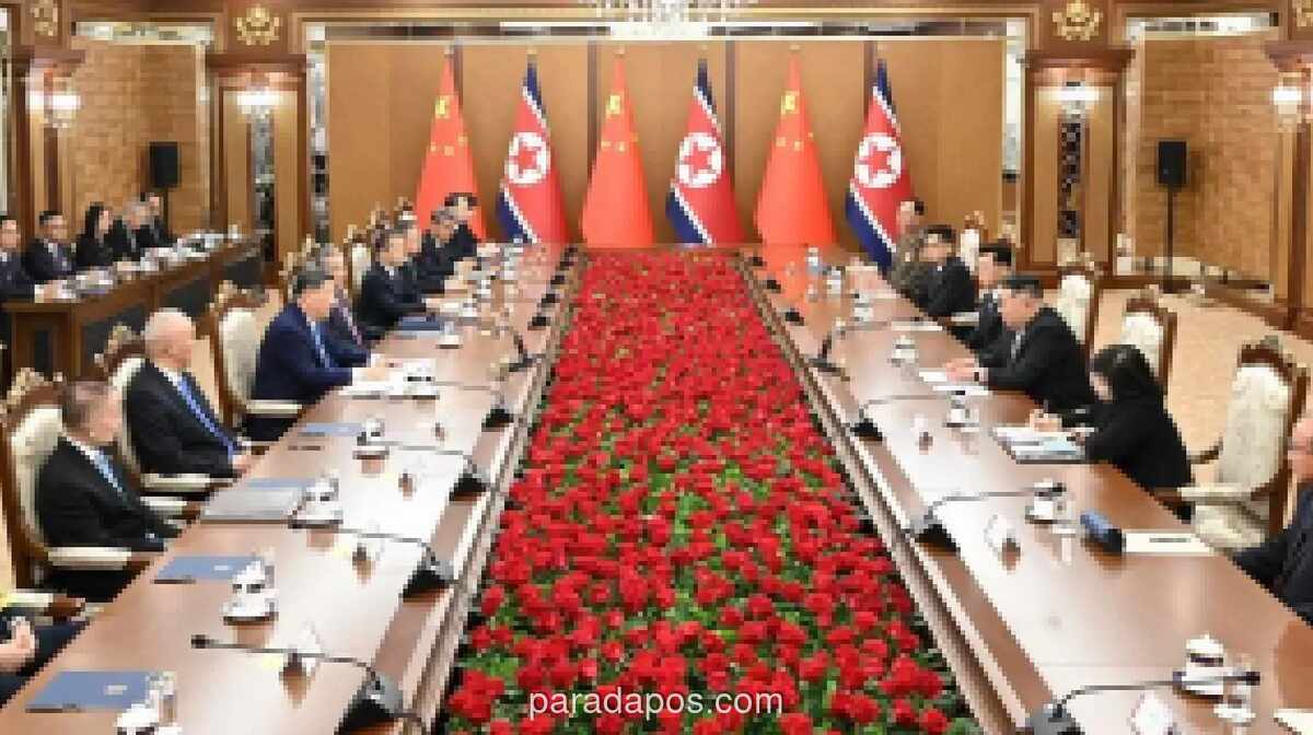 Kim Jong-un Tegaskan Dukungan Penuh pada Prinsip Satu China dalam KTT dengan Xi Jinping di Pyongyang