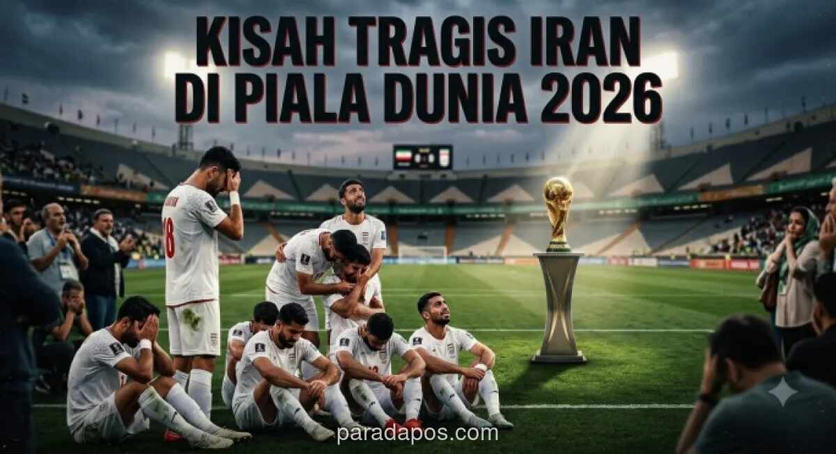 Iran Tersingkir dari Piala Dunia 2026 Meski Tak Terkalahkan, Gol Dianulir VAR dan Hasil Lain Tak Berpihak