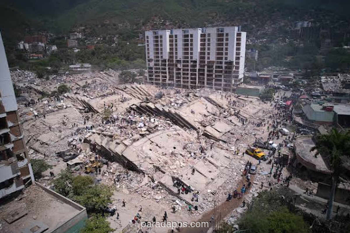 Gempa Kembar Guncang Venezuela, 920 Tewas dan Lebih dari 50.000 Orang Hilang