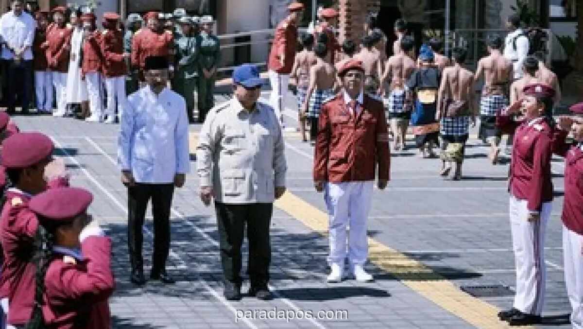 Presiden Prabowo Kunjungi SRMP 17 Tabanan, Beri Apresiasi ke Mantan Korban Perundungan yang Kini Jadi Duta Anti Perundungan