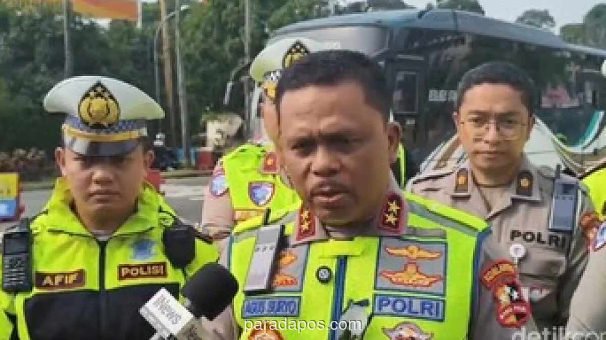 Kakorlantas Tinjau Pos Gadog, Hampir 40 Ribu Kendaraan Melintas di Puncak Selama 24 Jam