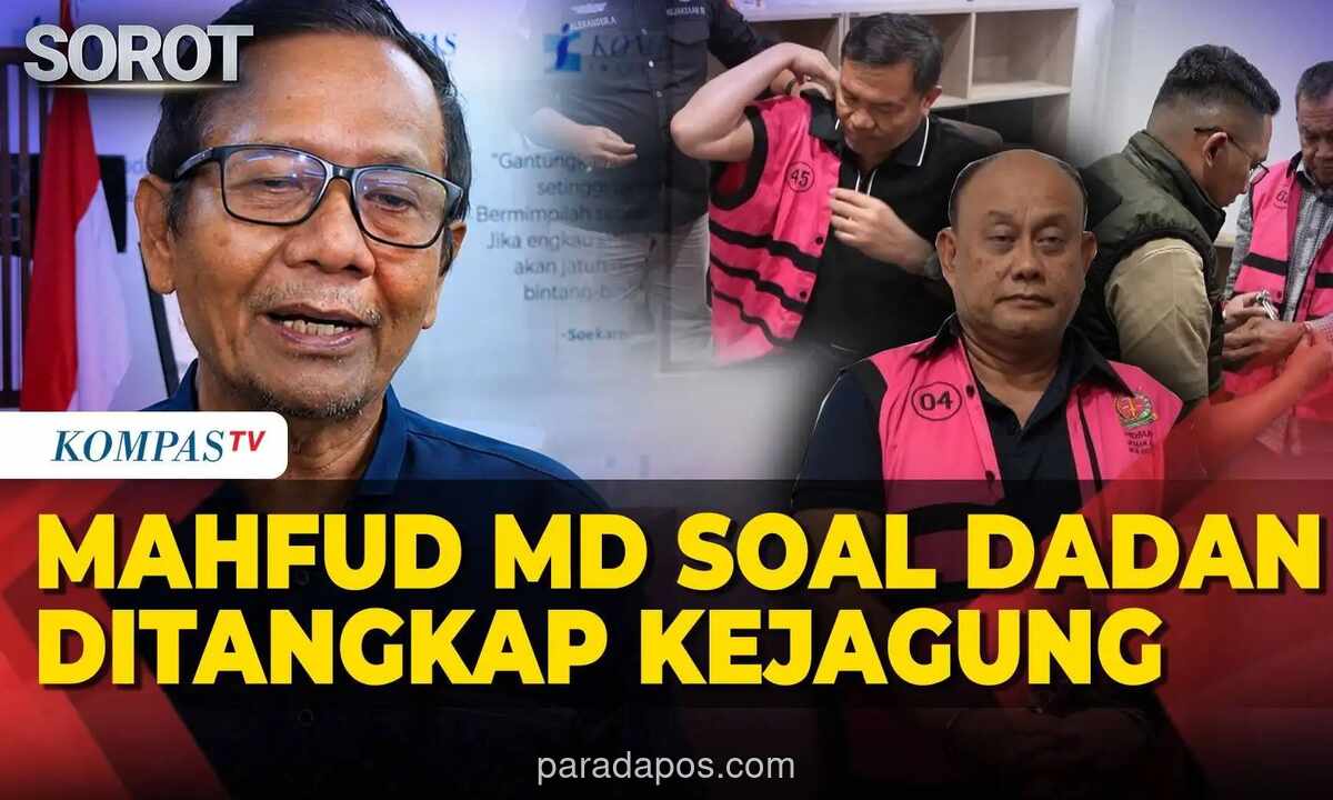 Mahfud MD Sebut Minimnya Pengalaman Birokrasi Dadan Hindayana Jadi Akar Masalah Tata Kelola Program MBG