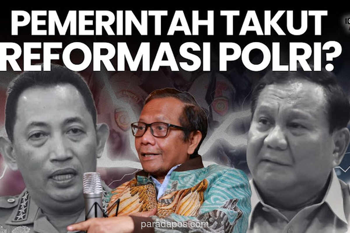 Mahfud MD Akui Sejak Awal Ragu Pemerintah Serius Reformasi Polri, Sebut Rekomendasi Tim Mandek Tanpa Tindak Lanjut
