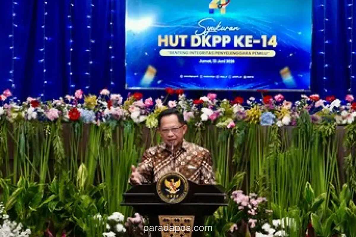Mendagri Dorong DKPP Utamakan Pencegahan demi Jaga Integritas Penyelenggara Pemilu