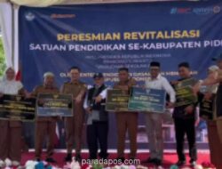 Mendikdasmen Resmikan 21 Sekolah Hasil Revitalisasi Pascabencana di Pidie, Aceh