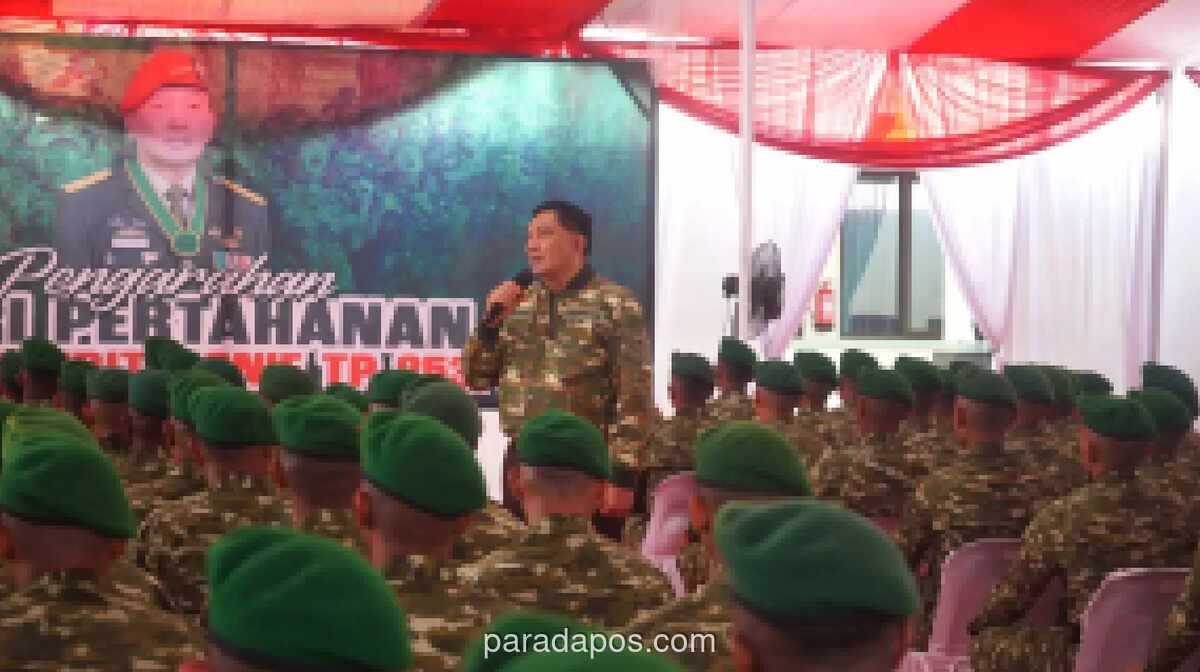 Menhan Sjafrie Tegaskan Yonif TP Punya Peran Ganda: Pertahanan dan Pemberdayaan Masyarakat